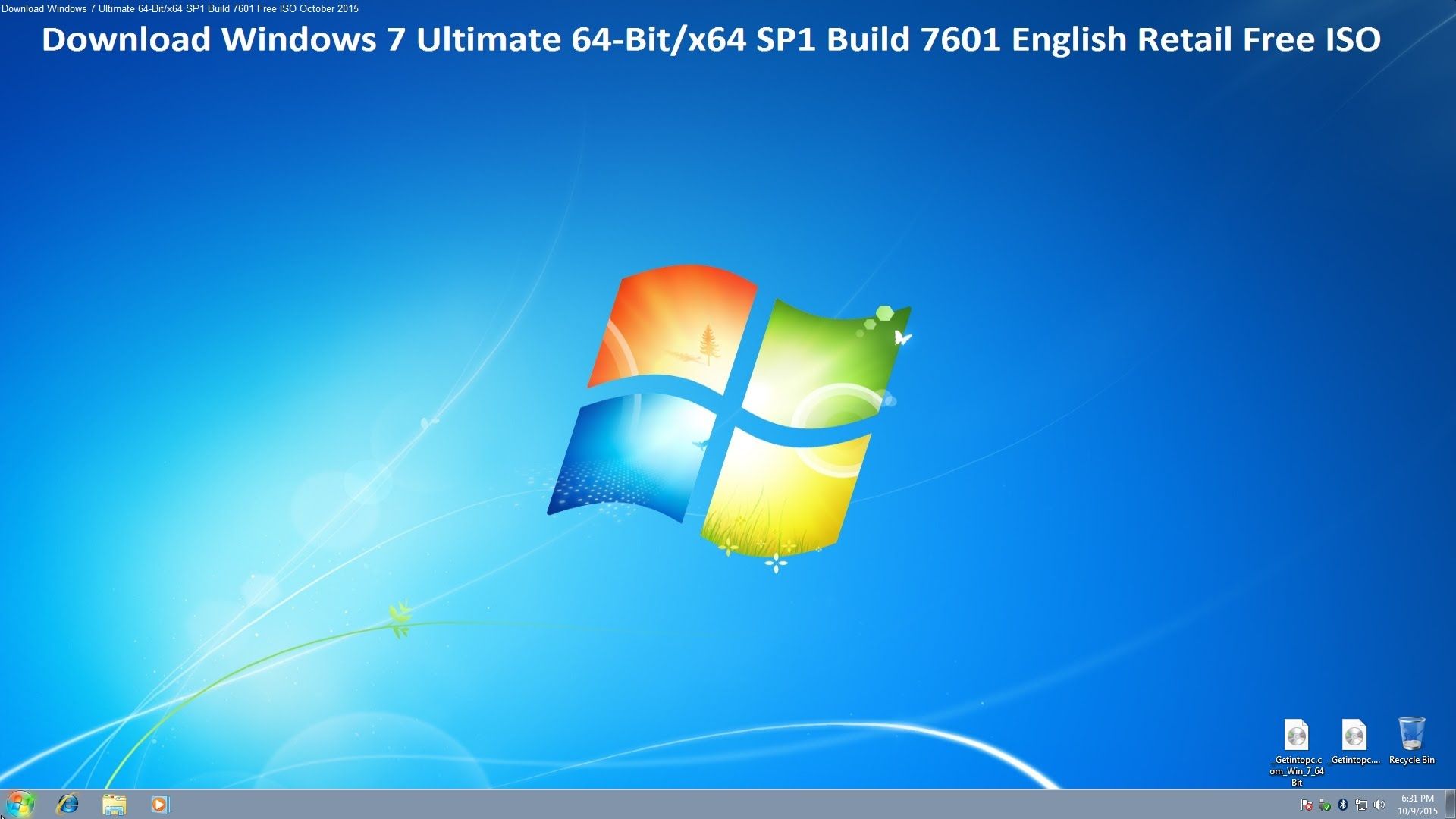 Win7 Ultimate 64 Bit Iso Free Download